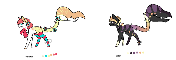 Dionaea plant pony adopts (right one only)