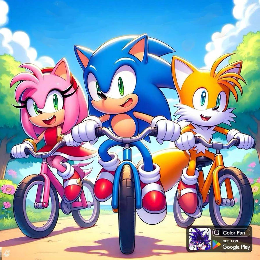 Sonic Tails And Amy By Sonicandtailss On DeviantArt sonic-tails-and-amy-by-sonicandtailss-on-deviantart