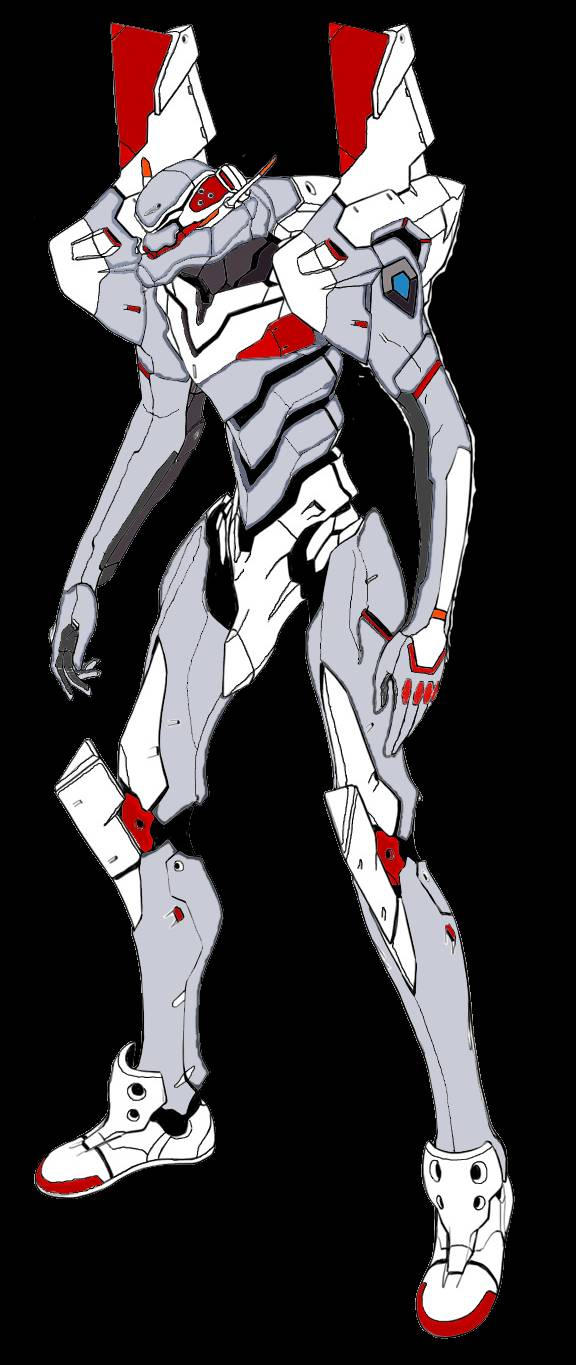 Unit 07 Attemp of Evangelion unit 7 with colors by integraldraws on DeviantArt