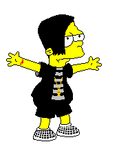 Bart Simpson Emo Image Illustration Photography, PNG, 900x1520px