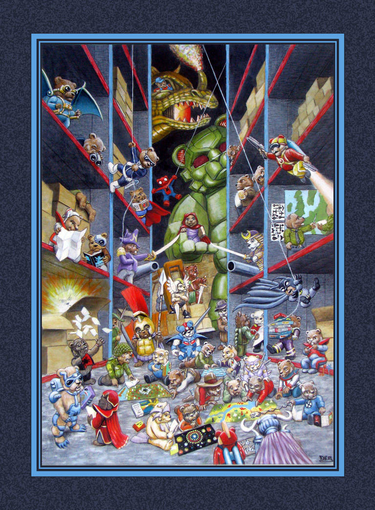 After Hours in the TSR Warehouse by DavidEMartin on DeviantArt