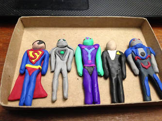 DC Clay Sculptures (set 2)