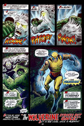 Hulk #180 Wolverine Page Color