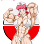 Nurse Joy posing