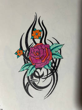 Tribal Rose