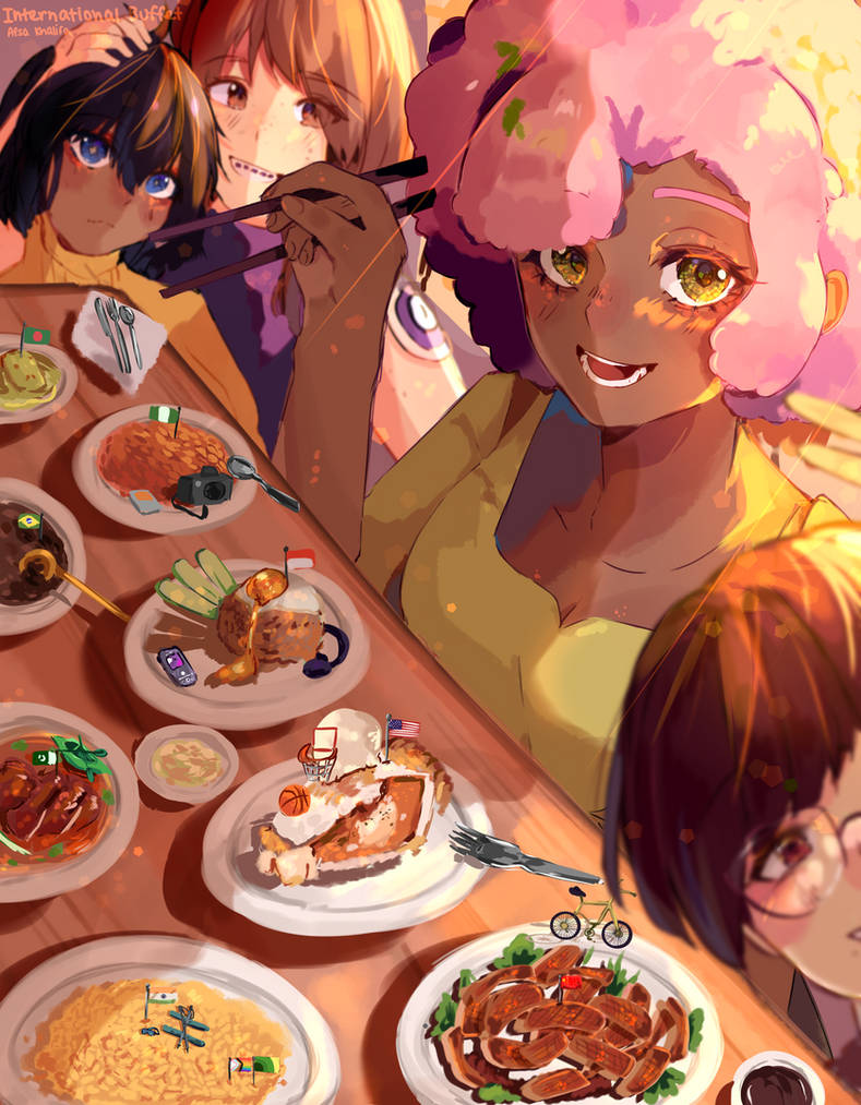 Deviantart Buffet International Buffet by GourmetSocks on DeviantArt