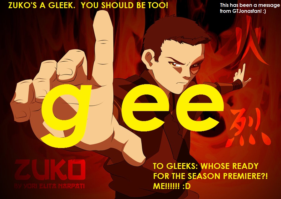 ZUKOS A GLEEK :D