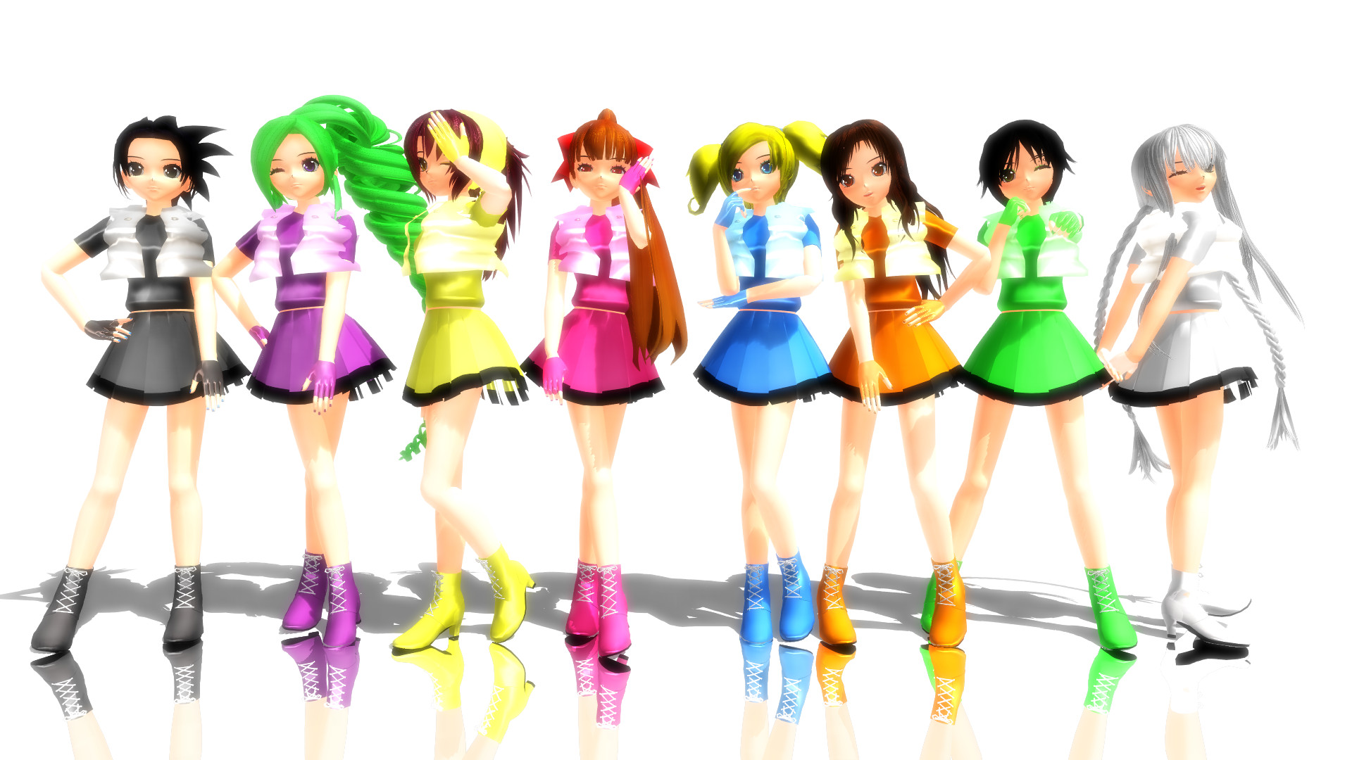 PPGZ Complete Roster by Tsuna178 on DeviantArt