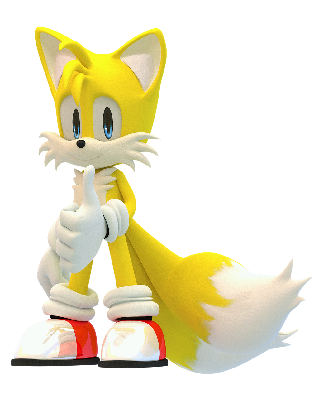 Tails Compass New Tails Model by samanthann1234 on DeviantArt