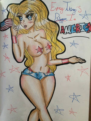 American girl pinup