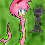 Naga Amy and Sonic, recoloured