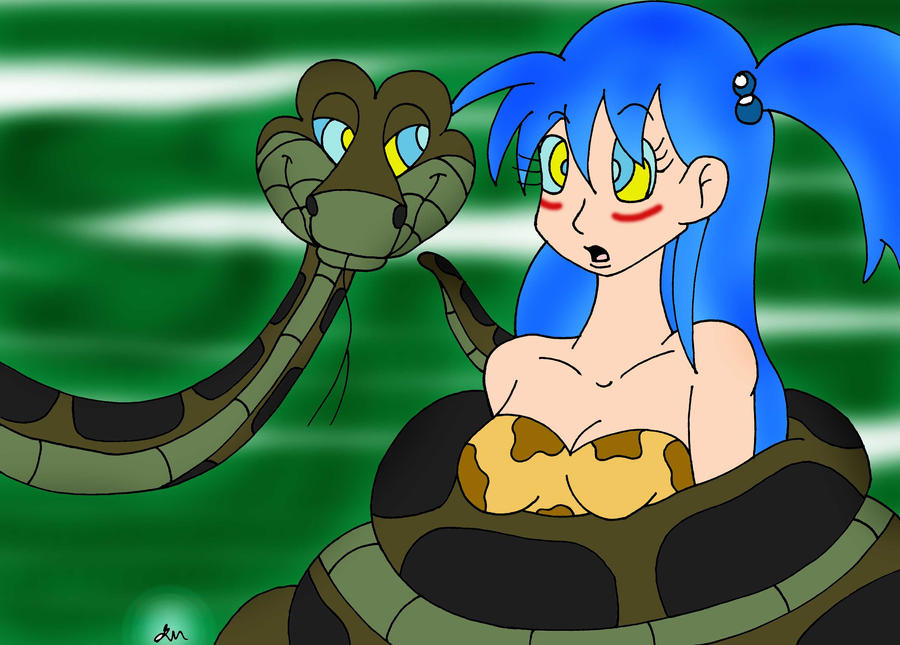 Kaa and Bulma redraw Painted