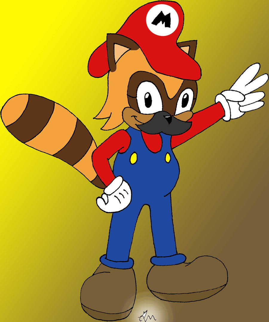 Mari Racoon Mario the Raccoon Painted by lol20 on DeviantArt