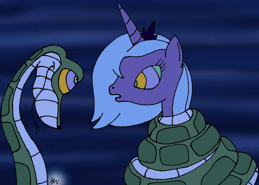 Kaa and Luna Pony