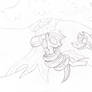 Kaa and Applejack Sketch