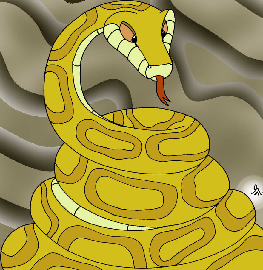 Burmese Python Painted by lol20 on DeviantArt
