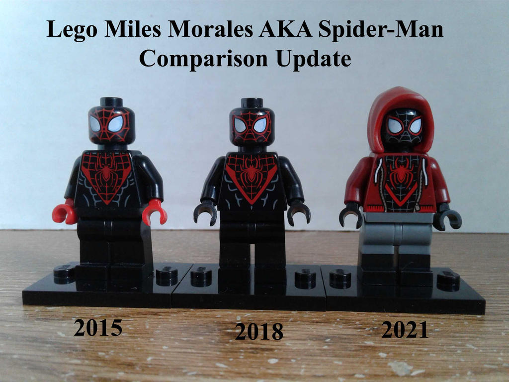 Día del Maestro inyectar Rascacielos Lego Miles Morales Spider-Man Comparison Update by lol20 on DeviantArt