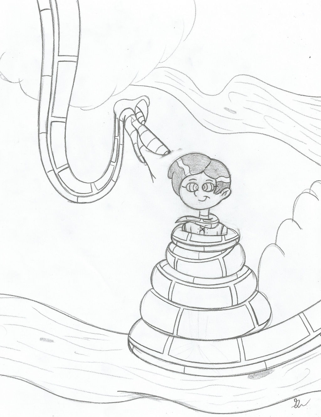 Kaa And Marcy Sketch by lol20 on DeviantArt