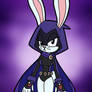 Raven The Bunny Redrawn Painted
