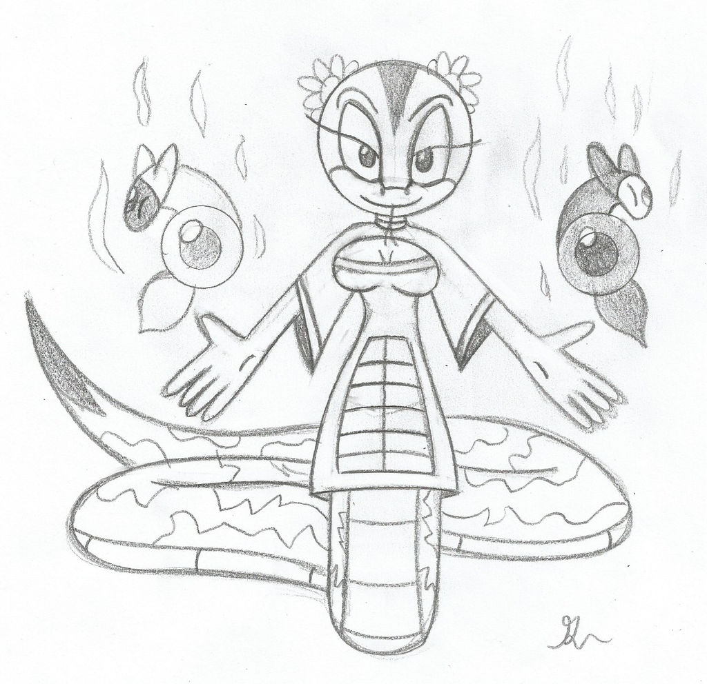 Orchids Yin and Yang Sketch by lol20 on DeviantArt