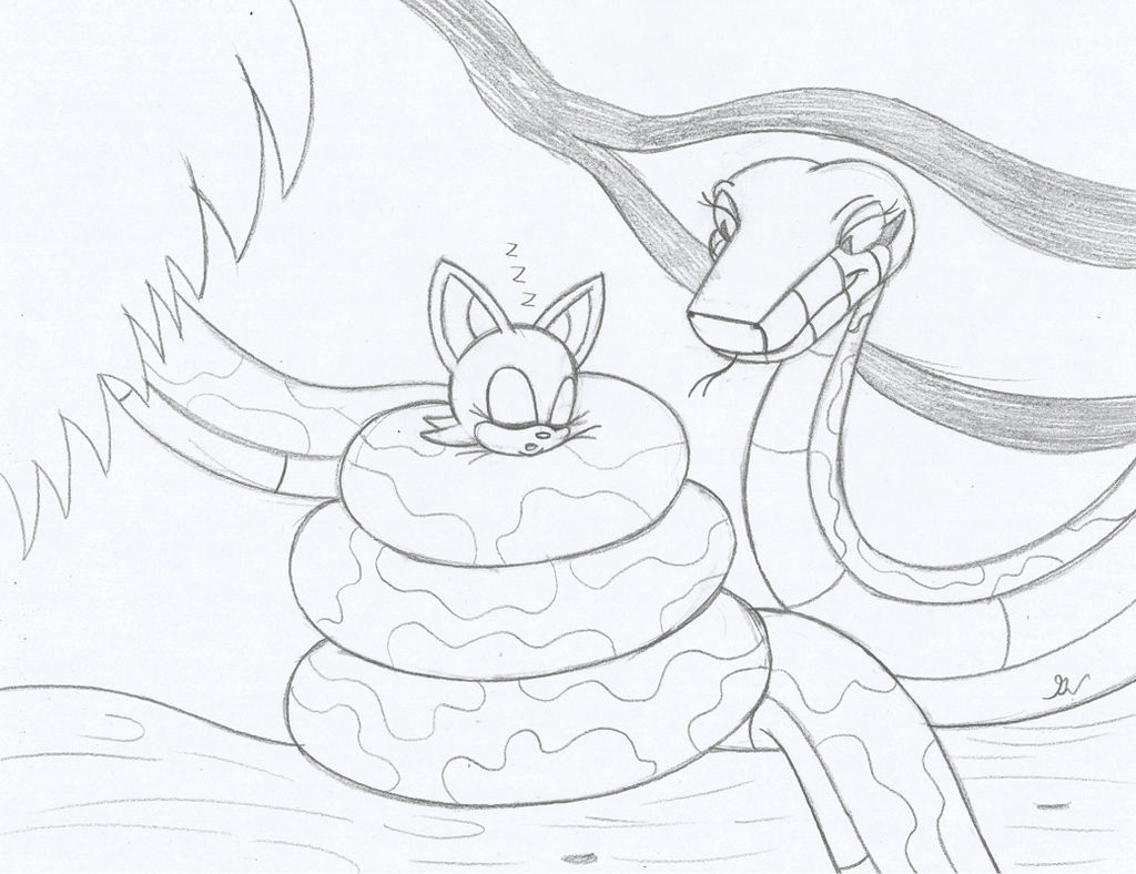 Kaa 2016 And Rouge The Bat Sketch by lol20 on DeviantArt