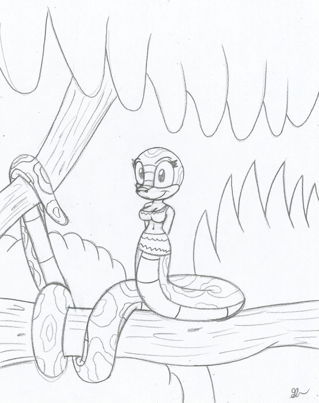 Sonic Kaa 4D The Python Sketch by lol20 on DeviantArt