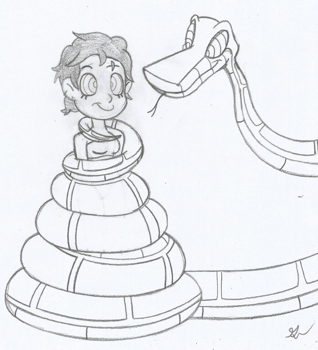 Kaa and Luz 18 Sketch by lol20 on DeviantArt