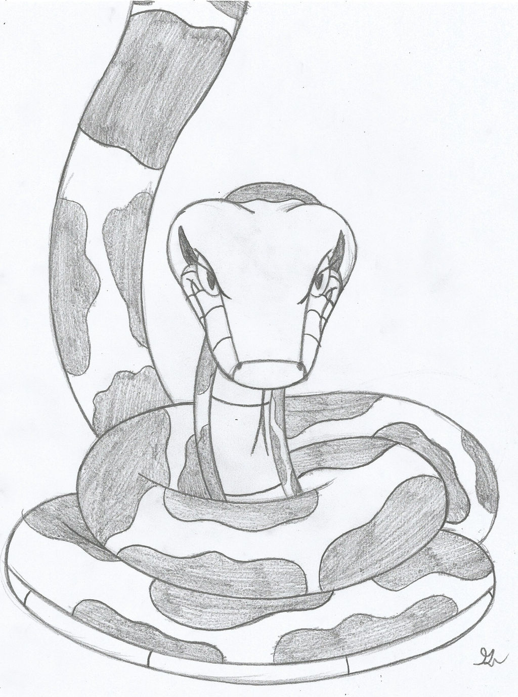 Fem Kaa 2016 pose Sketch by lol20 on DeviantArt