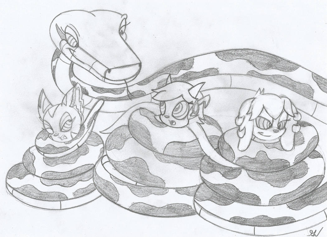 Kaa 2016 and The Freedom Planet Crew Sketch by lol20 on DeviantArt