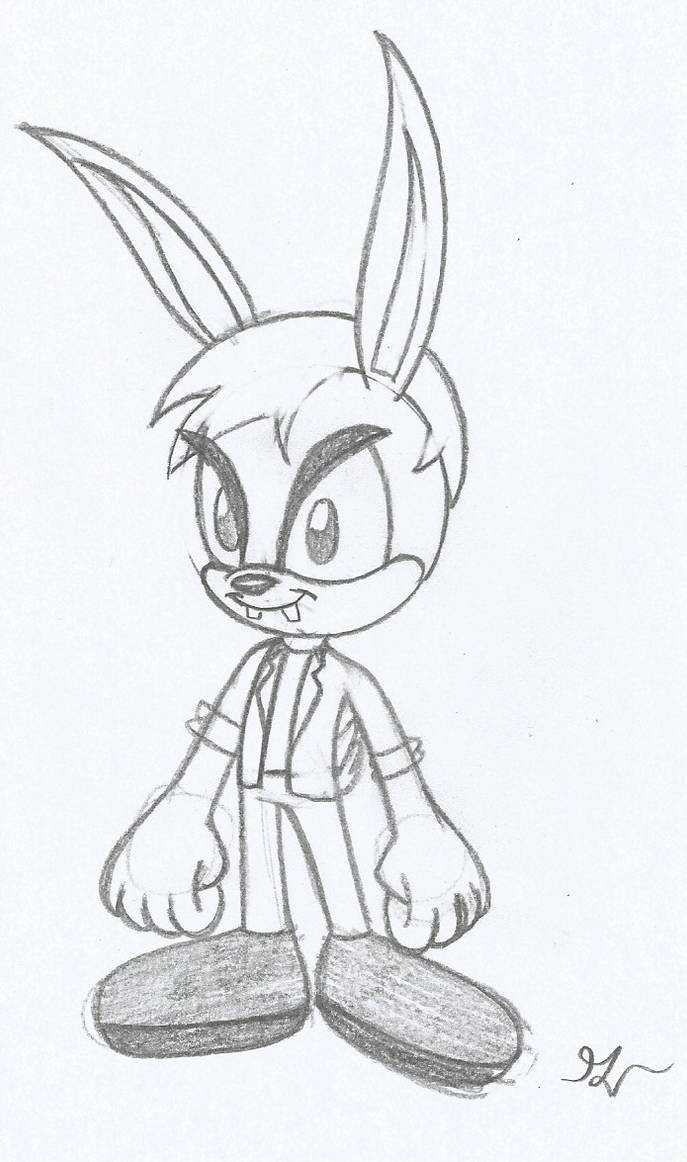 Sonic Montana Max The Rabbit Sketch by lol20 on DeviantArt