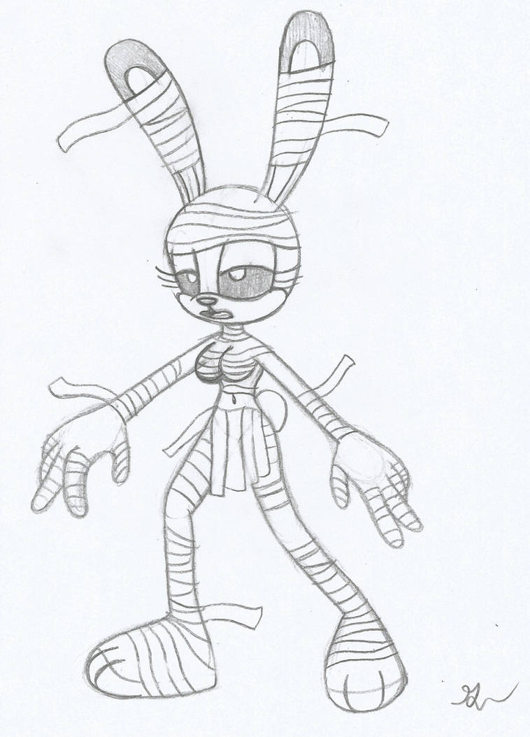 Mummy Rabvit Mummy Judy Hopps The Rabbit Sketch by lol20 on DeviantArt