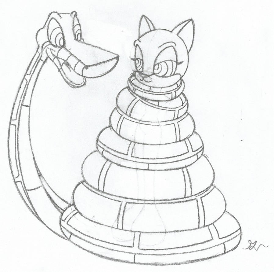 Kaa and Tatyana The Sable Sketch by lol20 on DeviantArt