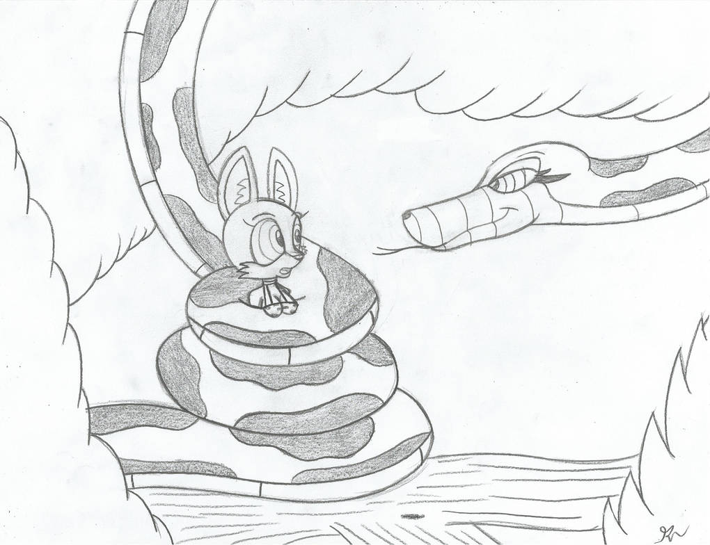 Kaa 2016 and Savage Land Diane the Fox Sketch by lol20 on DeviantArt
