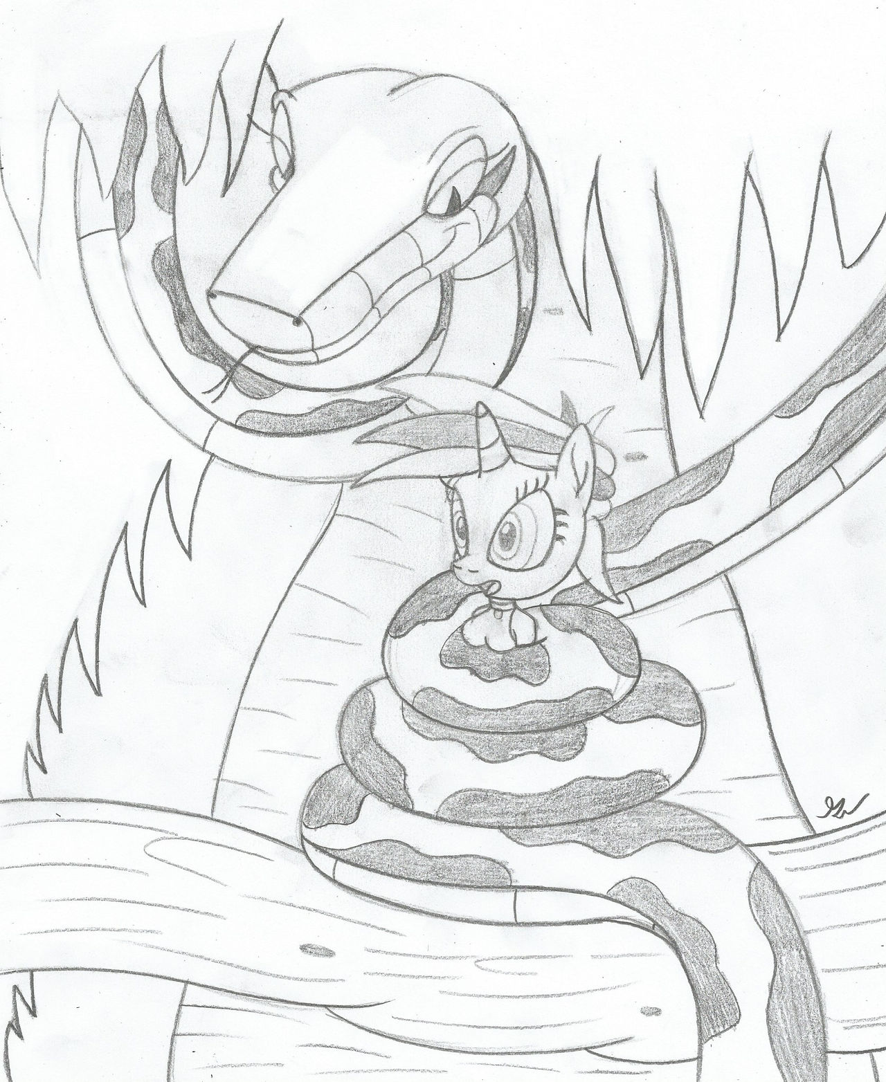 Kaa 2016 and Savage Land Sonic Rarity Sketch by lol20 on DeviantArt