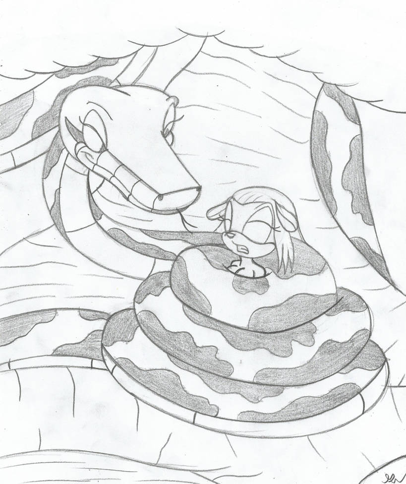 Kaa 2016 and Savage Land Wanda the Mink Sketch by lol20 on DeviantArt