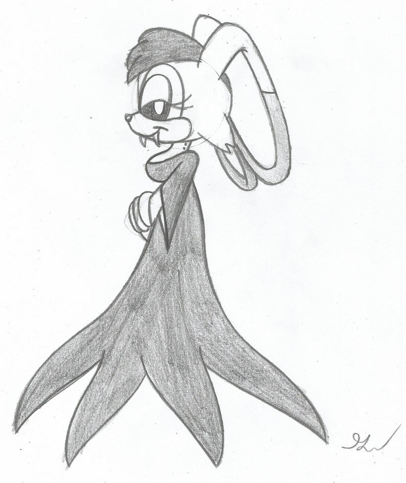 Vampire Rabbit Deviantart Vampire Vanilla the Rabbit Sketch by lol20 on DeviantArt