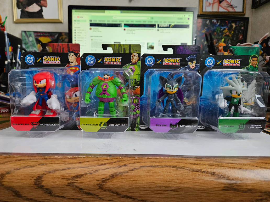 DC X Sonic Crossover toy collection one by lol20 on DeviantArt