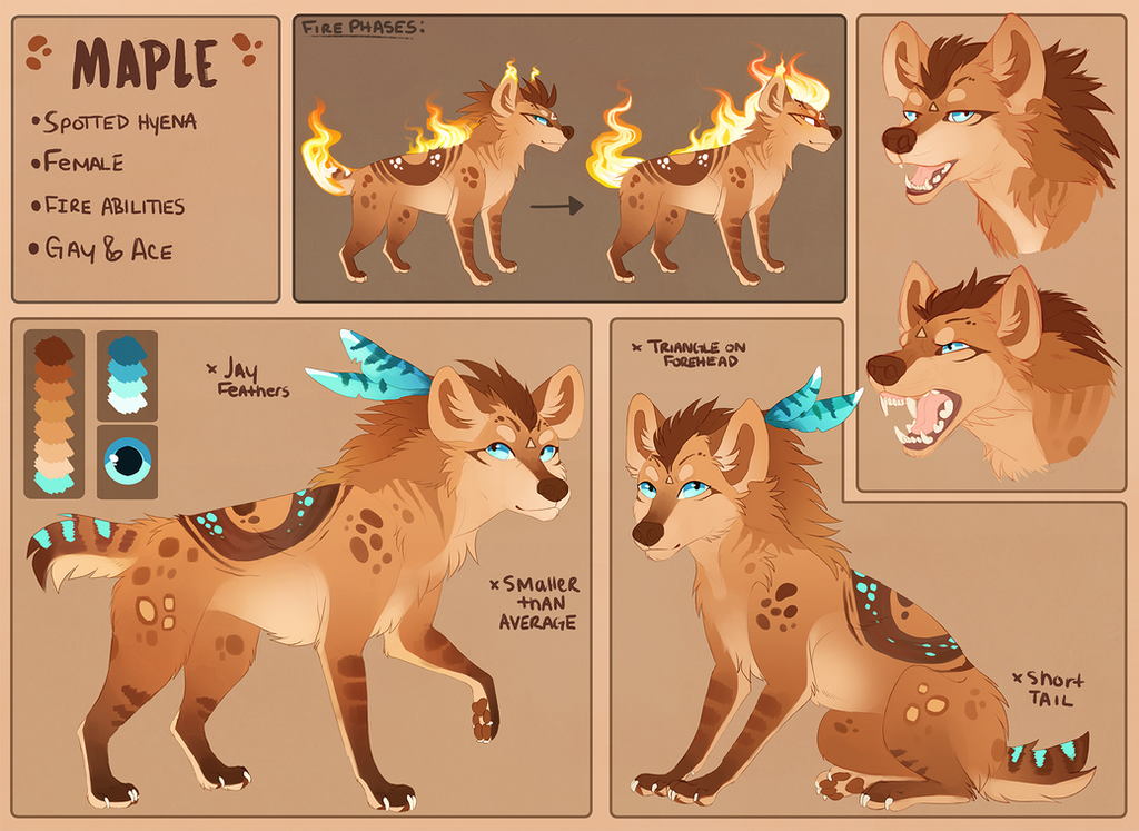 Maple Creature Maple Reference - Summer 2016 by MapleSpyder on DeviantArt