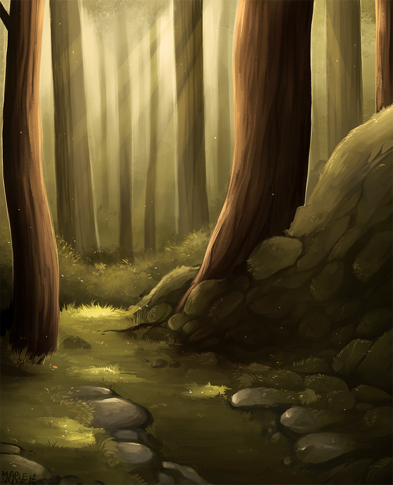 Forest by MapleSpyder on DeviantArt