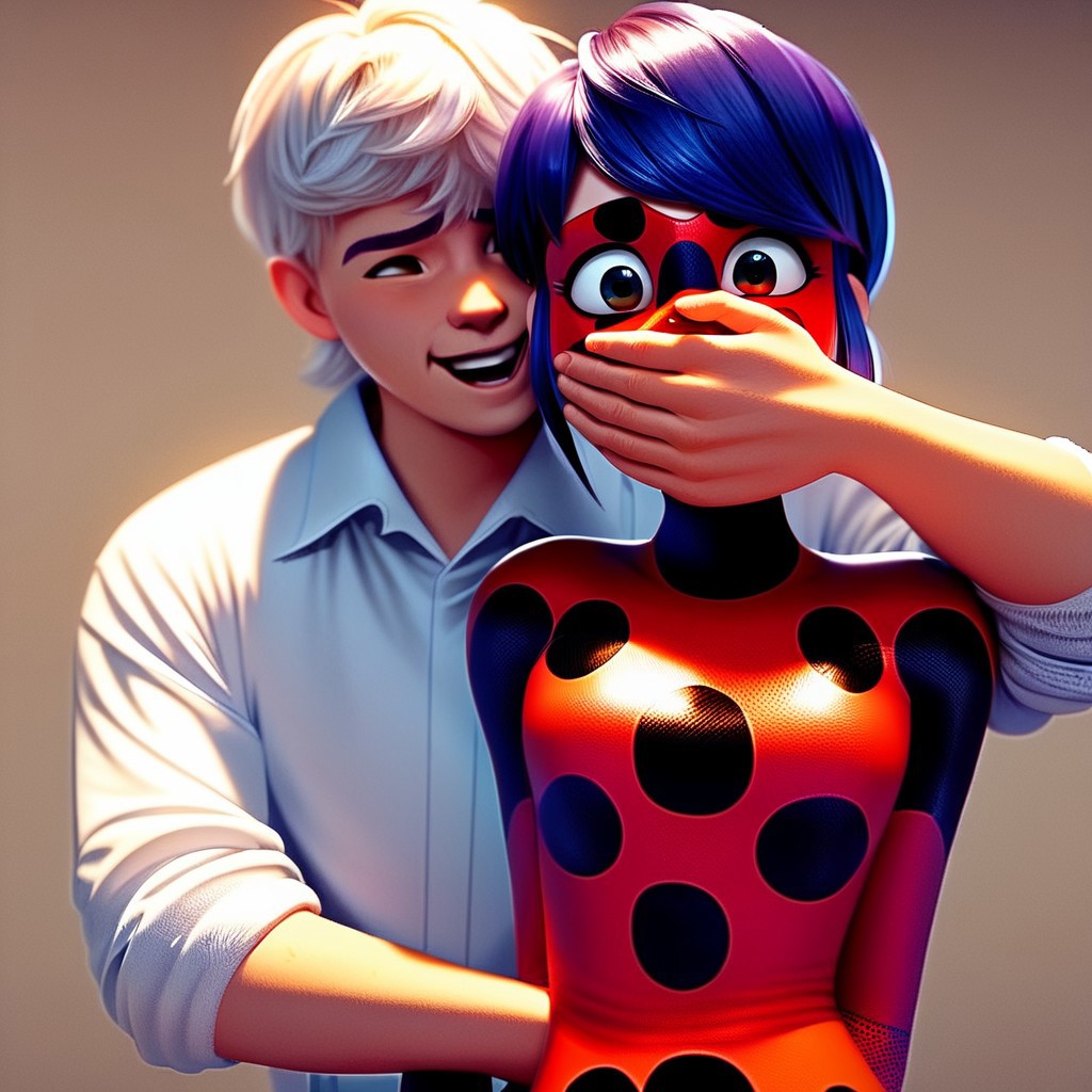 Ladybug Defeted Ladybug Handgagged (give this another try) by Cartoon-Captor on DeviantArt