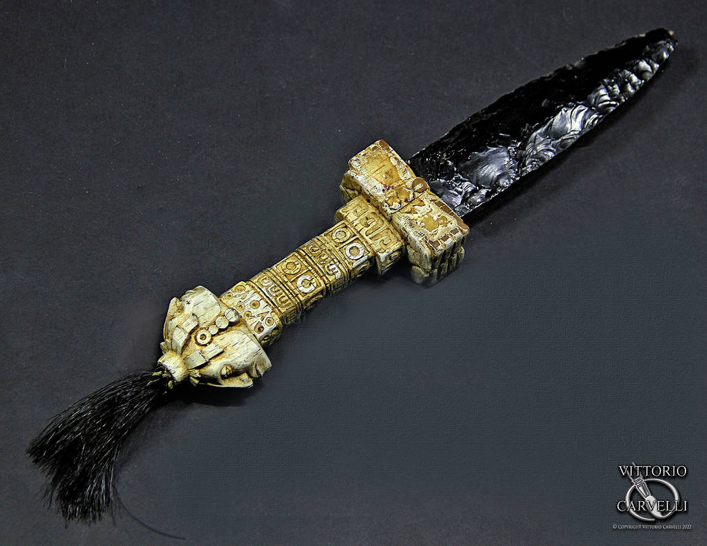 Obsidian Chisel Maya Obsidian Knife - Vittorio Carvelli by pete2000ce on DeviantArt