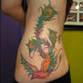 peacock bird tattoo
