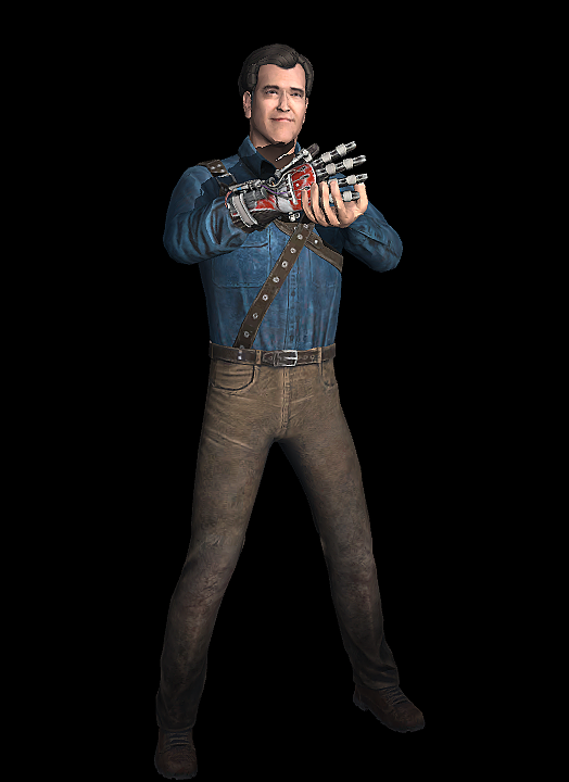 Dbd Ash Ash Williams Dead By Daylight Mobile 3D Model by a9strack3d on DeviantArt