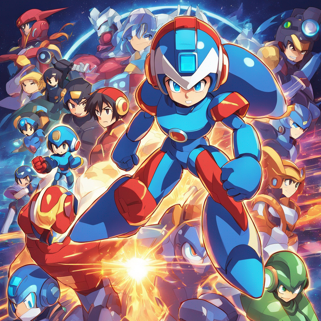 Mega Man Capcom version 4 by Gekkou25 on DeviantArt
