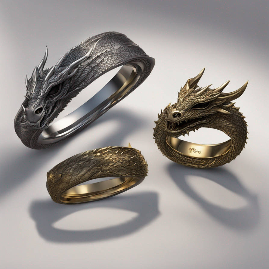 The Dragon Rings V1 by Gekkou25 on DeviantArt