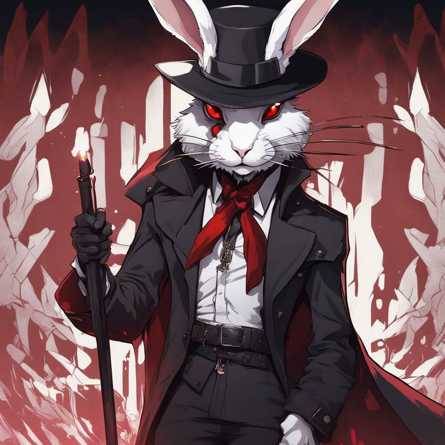 Mr. Drake the White Aion Rabbit v2 by Gekkou25 on DeviantArt
