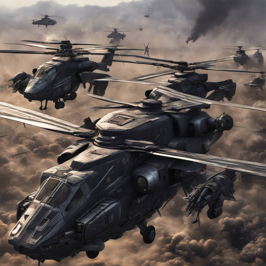 White Rabbit Military Choppers by Gekkou25 on DeviantArt