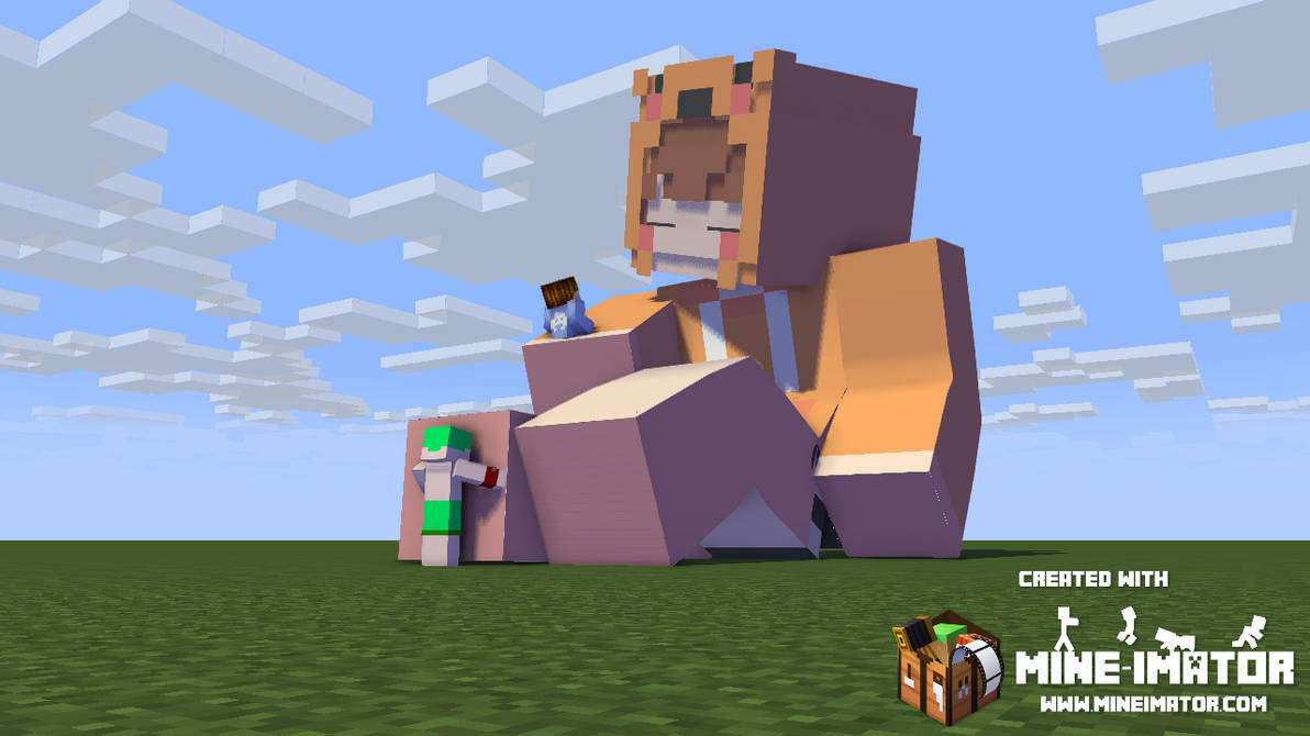 Giant Minecraft Girl By XXbennyt12Xx On DeviantArt giant-minecraft-girl-by-xxbennyt12xx-on-deviantart