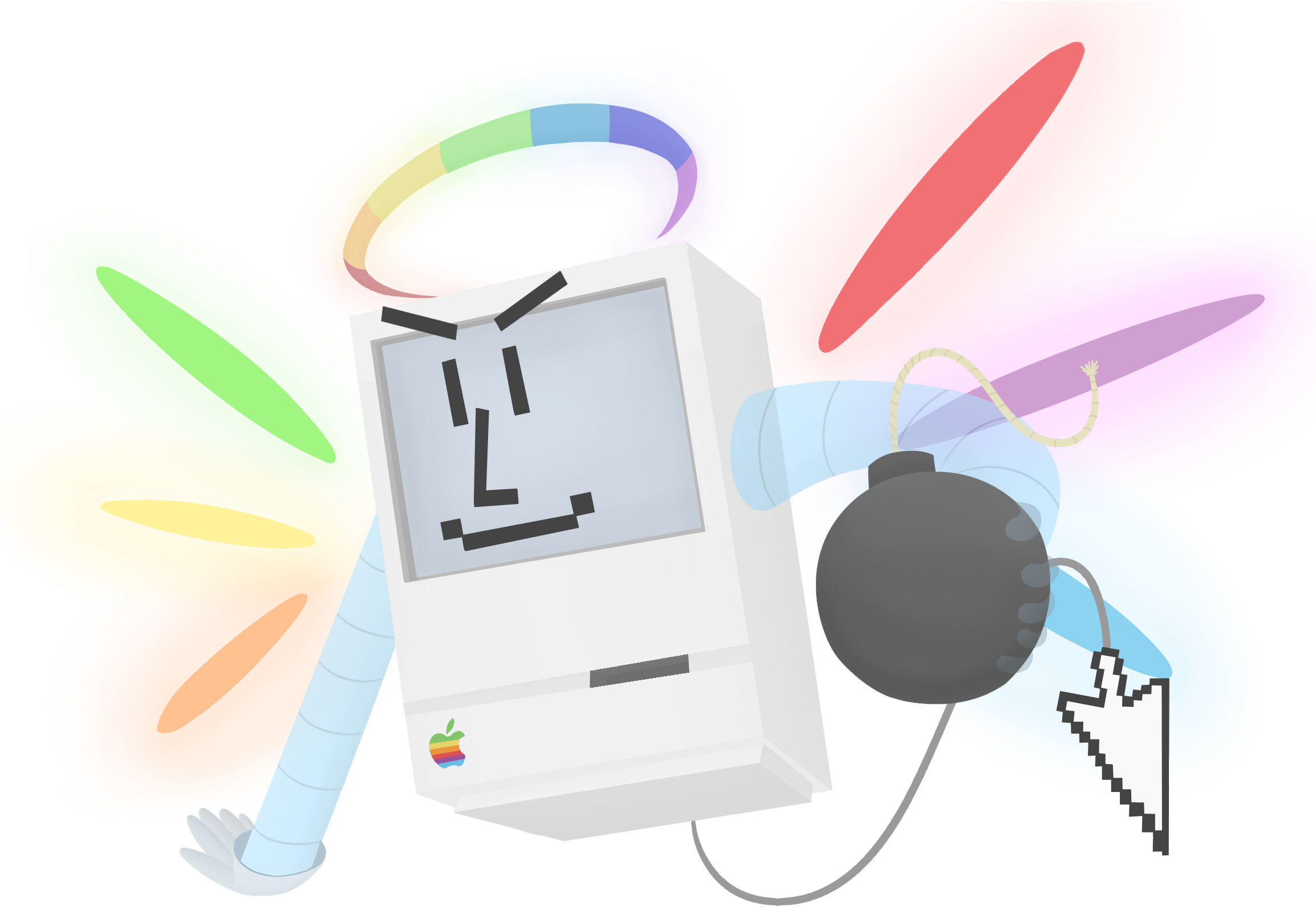 Happy Mac by TheMaskedInkyz on DeviantArt