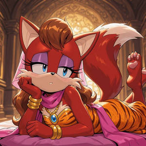 Fiona the fox furry